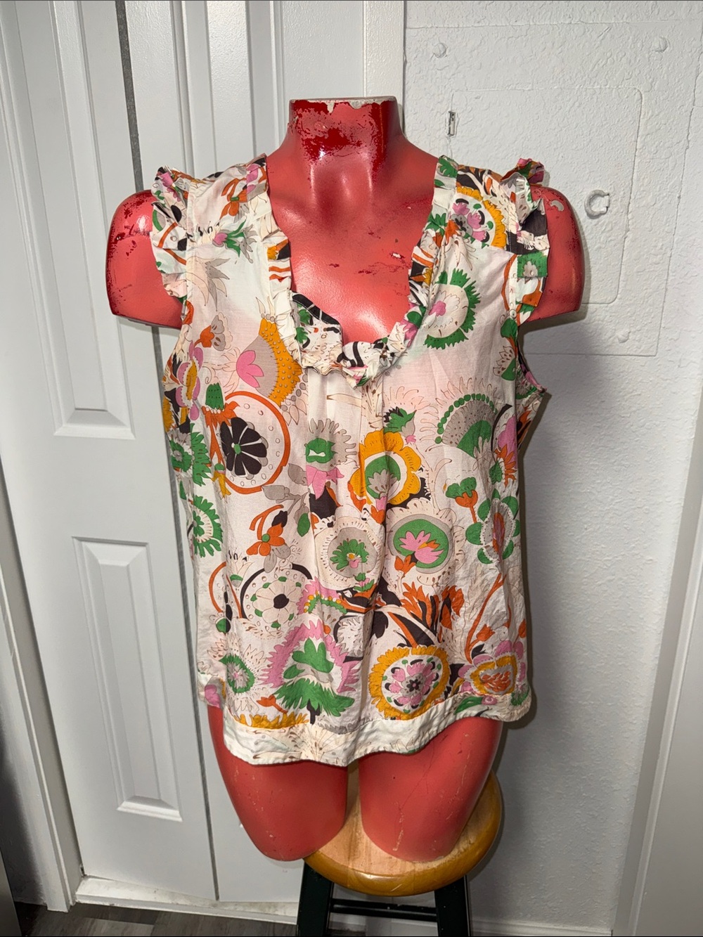 Anthropologie - Leifsdottir top shirt blouse